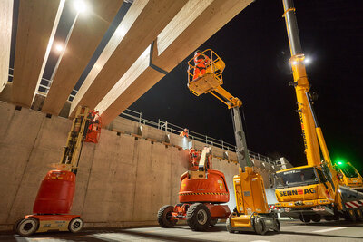 Wildtier&uuml;berf&uuml;hrung, Neuenkirch