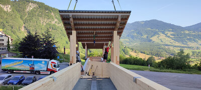 Passerelle OWi-Land, Giswil