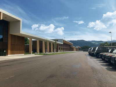 Ausbildungshalle Allmend West, Thun