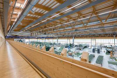 Strukturhalle Pilatus Flugzeugwerke AG, Stans, Stans