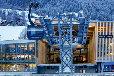 V-Bahn, Grindelwald / Station 3S Eigerexpress / Station Grund GGM, Grindelwalden