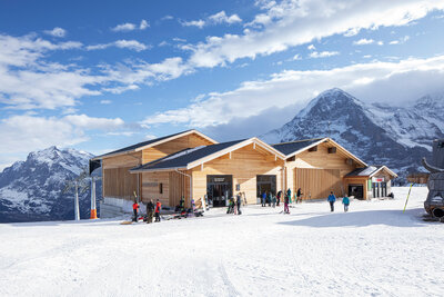 Neubau Bergstation GGM, M&auml;nnlichen, Grindelwald