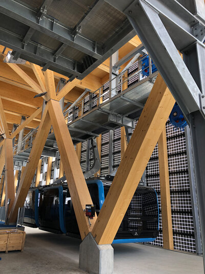 Talstation 3-S Bahn Klein Matterhorn, Zermatt