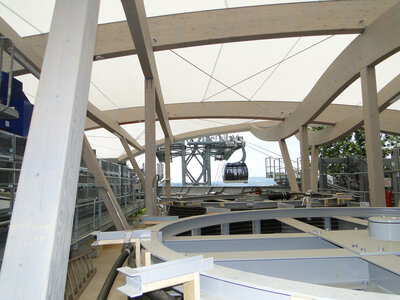 Buga Seilbahn &uuml;ber den Rhein, Koblenz (DE)