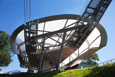 Buga Seilbahn &uuml;ber den Rhein, Koblenz (DE)