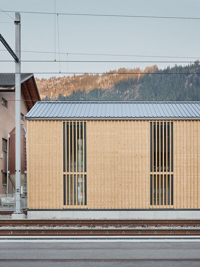 Neubau Lokremise Bahnhof Zweisimmen, Zweisimmen