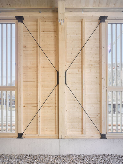 Neubau Lokremise Bahnhof Zweisimmen, Zweisimmen