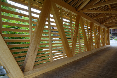 Replacement Simmen Bridge, Weissenburg in the Simmental