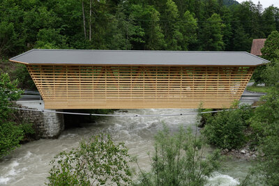 Replacement Simmen Bridge, Weissenburg in the Simmental