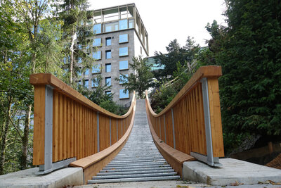 Suspended staircase B&uuml;rgenstock, Obb&uuml;rgen