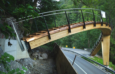 Pedestrian path Lochsiten, Schwanden (GL)