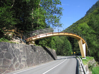 Pedestrian path Lochsiten, Schwanden (GL)