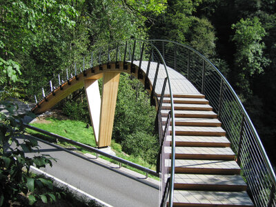 Pedestrian path Lochsiten, Schwanden (GL)