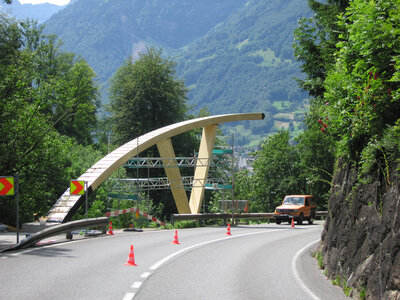 Pedestrian path Lochsiten, Schwanden (GL)