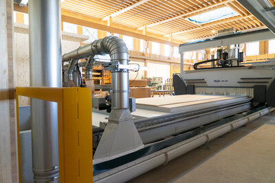 New "Kristall" hall, HP Gasser AG, Lungern