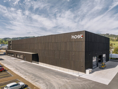 New factory building Kost Holzbau AG, K&uuml;ssnacht a. Rigi