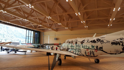 New airport building, Airfield Saanen, Saanen