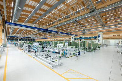 Structural hangar Pilatus Flugzeugwerke AG, Stans