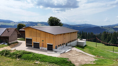Neubau Laufstall, Eggiwil