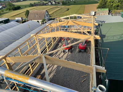 Neubau Gem&uuml;se K&auml;ser AG, Birmenstorf