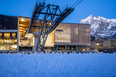 V-Bahn, Grindelwald / Station 3S Eigerexpress / Station Grund GGM, Grindelwalden