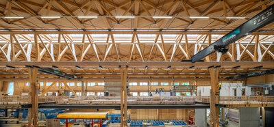 Neubau Produktionshalle Schindler & Scheibling AG, Saland