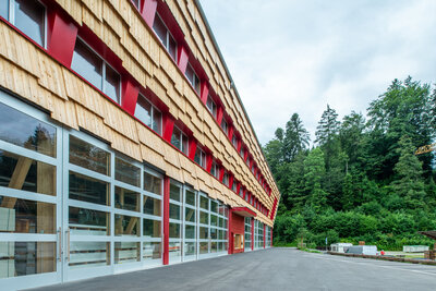 Neubau Produktionshalle Schindler & Scheibling AG, Saland