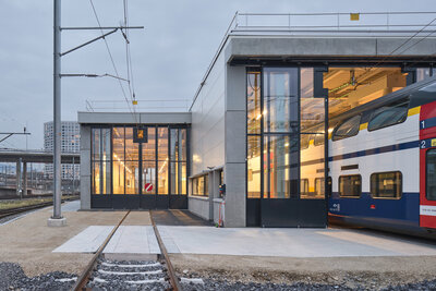 Neubau SBB Reparaturhalle (Z41), Z&uuml;rich