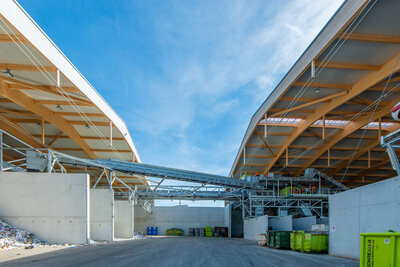 Neubau Recycling-Center, Volketswil
