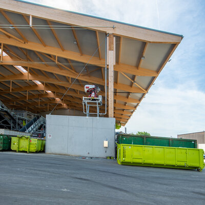 Neubau Recycling-Center, Volketswil