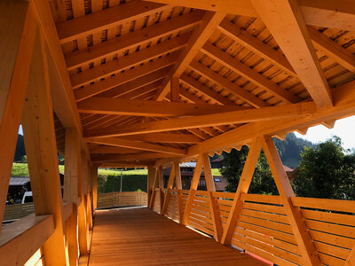 Neubau Campingbr&uuml;cke, Saanen