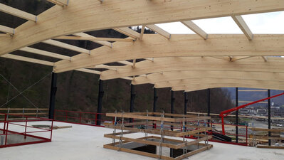 Neue Werkhallen Alltec AG, Giswil