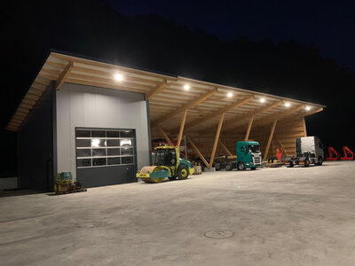 Neue Werkhallen Alltec AG, Giswil