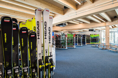 Neues Skitestcenter, trockener Steg, Zermatt