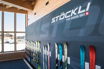 Neues Skitestcenter, trockener Steg, Zermatt